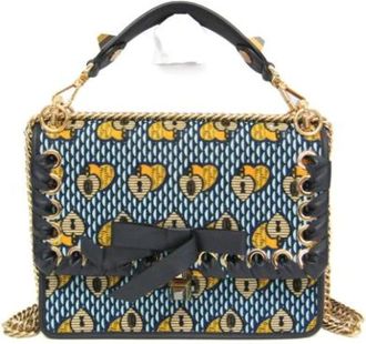 Fendi Pre-owned Vintage Leren Schoudertas - Dames - Vintage Schoudertas - Veelkleurig - ONE Size - Leer - Vintage