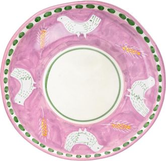 Arcucci Pink Feather Round Tray 38 cm