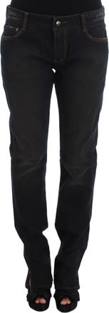Ermanno Scervino Wash Cotton Boyfriend Womens Jeans