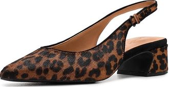 Gentle Souls Georgia High Womens Heels Leopard Haircalf : 8.5 M, Leather