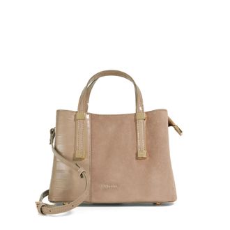 Dune London Womens Accessories Dinkydorry - Textured Tote Bag - Grey - One Size