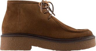 Maison Toufet Schoenen, Dames, Beige, 37 EU, Katoen, Derby Ava