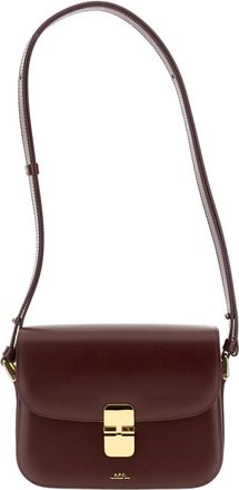A.P.C. Red Grace Small Shoulder Bag