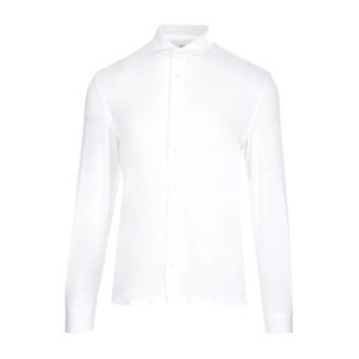 Barba Oxford Katoenen Overhemd - Heren - Zakelijke Overhemden - Wit - 3XL - Katoen - Overhemden