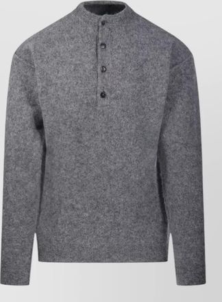 Haikure cozy knit sweater long sleeves design