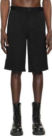 Comme Des Gar&ccedil;ons Zip-Detailed Tailored Shorts