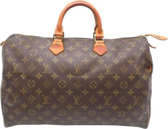 Louis Vuitton Brown Monogram Boston Bag (Pre-Owned)