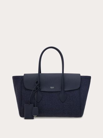 Ferragamo Men Tote bag East-West (XL) Blue