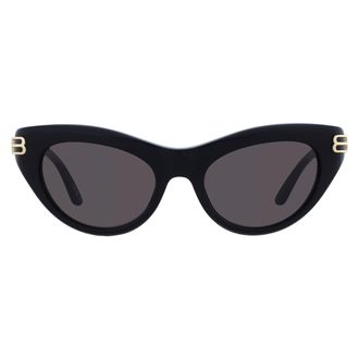 Balenciaga Grey Cat Eye Ladies Sunglasses BB0466S 001 55