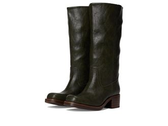 Frye and Co. Miranda 14 Womens Pull-on Boots Evergreen : 7.5 M, Synthetic