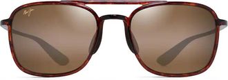 Maui Jim Sunglasses Keokea H447 10 Brown/Brown Unisex Polarized