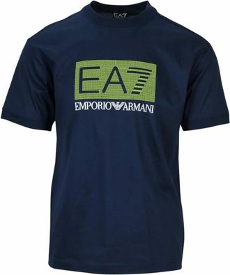 Emporio Armani Emporio Armani Ea7, Heren, Tops, Blauw, Maat: XS