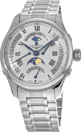 Longines Master Collection Moonphase Retrograde Annual Calendar Mens Watch L2.739.4.71.6