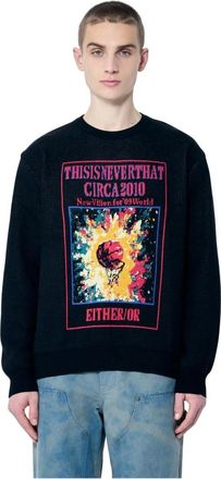 Thisisneverthat Hombre, Jerseys, Negro, Talla: S