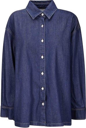 7 For All Mankind Pleated Overshirt Franklin