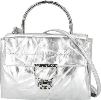 Coccinelle Arlettis Droplet Bag With Rigid Metal Handle And Adjustable Strap