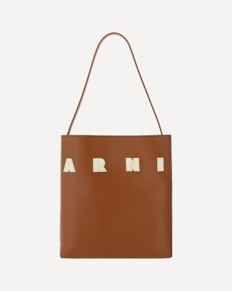 Marni Leather Tote Bag Female UNI