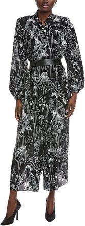 Akris Silk Midi Dress