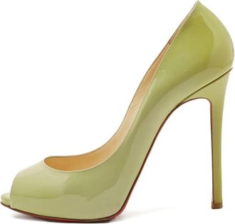 Christian Louboutin Pumps Flo con punta aperta - Verde