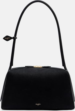 Alaia Alaïa Le Bouledogue Medium suede shoulder bag