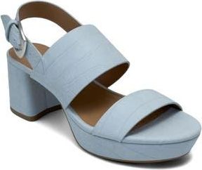 Aerosoles Camila Platform Sandal in Pale Blue at Nordstrom Rack, Size 7.5
