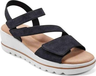 Easy Spirit Womens Shirley Sandals In Black
