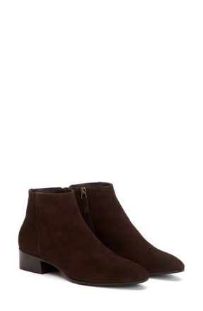 Aquatalia Fuoco Waterproof Bootie in Espresso at Nordstrom, Size 10.5