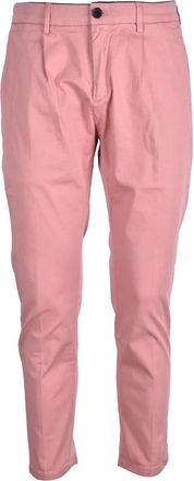 Department Five Antique Pink Stretch Cotton Pants