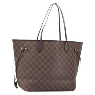Louis Vuitton Pre-owned Tote Bags, female, Brown, Size: ONE SIZE Pre-owned Damier Ebene Tote Bag