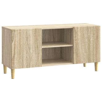 vidaXL Mueble De Tv Roble Sonoma 102 X 34,5 X 50 Cm Vidaxl