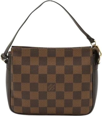 Louis Vuitton Pre-owned Shoulder Bags, female, Brown, Size: ONE SIZE Pre-owned Canvas Shoulder Bag