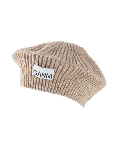 Bonnet En Laine Tricoté Céline Paris - Logo Blanc Sur Kaki - Taille Unique - Neuf Avec étiquettes