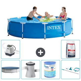 Intex Piscina Con Estructura Redonda - 305x76 Cm - 7-piezas S31495