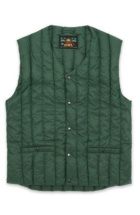 Fortela Birdie Quilted Nylon Vest in Dark Green at Nordstrom, Size Xx-Large