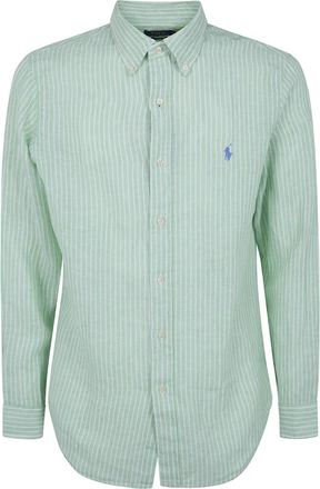 Polo Ralph Lauren Casual Shirts - Heren - Casual Overhemden - Groen - M - Overhemden