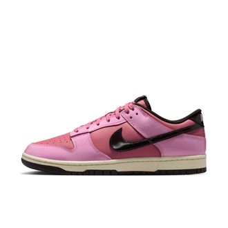 Nike Mens Dunk Low Retro Shoes in Pink | IM4415-600