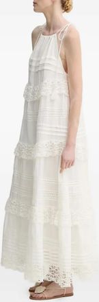 Munthe Abito Fuenta con balze - Toni neutri