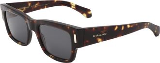 Ferragamo Ferragamo Mens 53 mm Brown Sunglasses