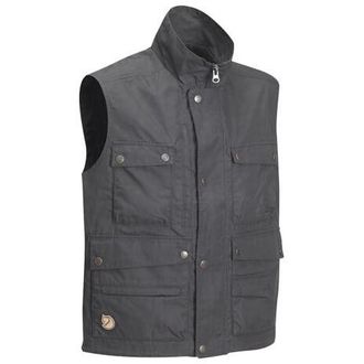 Fj&auml;llr&auml;ven Reporter Lite Vest Softshellgilet f&uuml;r Herren | grau