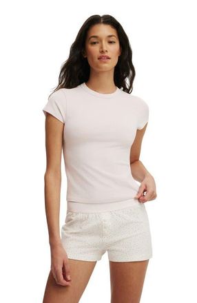 Cotton On Womens Dreamy Soft Baby Tee in Pink Kiss at Nordstrom, Size Xx-Small