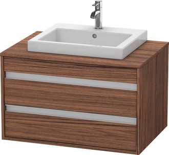 Duravit Mueble Bajo Lavabo Ketho 550x800x496mm Nogal Oscuro