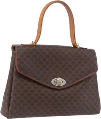 Celine Pre-owned Vintage Hand Bag - Dames - Vintage Handtas - Bruin - ONE Size - Leer - Vintage