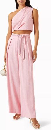 Significant Other Eryn One-Shoulder Top In Pink