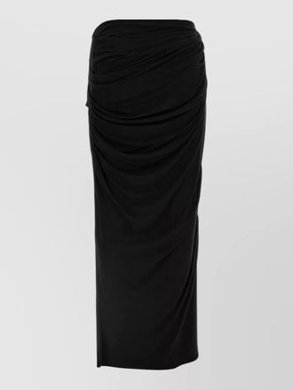 Entire studios high waist drape detail maxi skirt