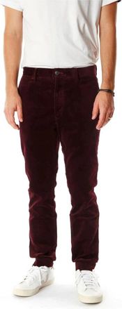 Polo Ralph Lauren Slim-fit Broeken - Heren - Slim Fit Broeken - Rood - W31 L32 - Leer - Broeken