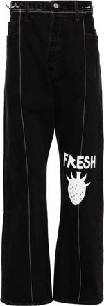 Westfall Jeans con stampa - Nero