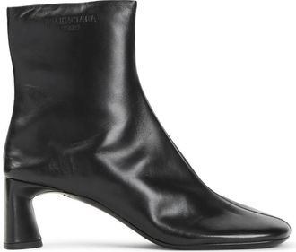 Balenciaga Zwarte Duty-Free Bootie - Dames - Laarzen met Hak - Zwart - 36 EU - Leer - Schoenen