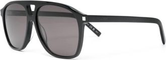 Saint Laurent Dune Aviator Zonnebril - Dames - Zonnebrillen - Zwart - 58 MM - Accessoires