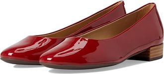 Marc Joseph New York Madison Flat Womens Flat Shoes Campari Patent : 8.5 M, Leather
