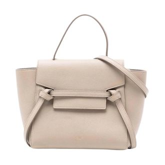 Celine Pre-owned Handbags, female, Brown, Size: ONE SIZE Pre-owned Elegant Top Handle Bag